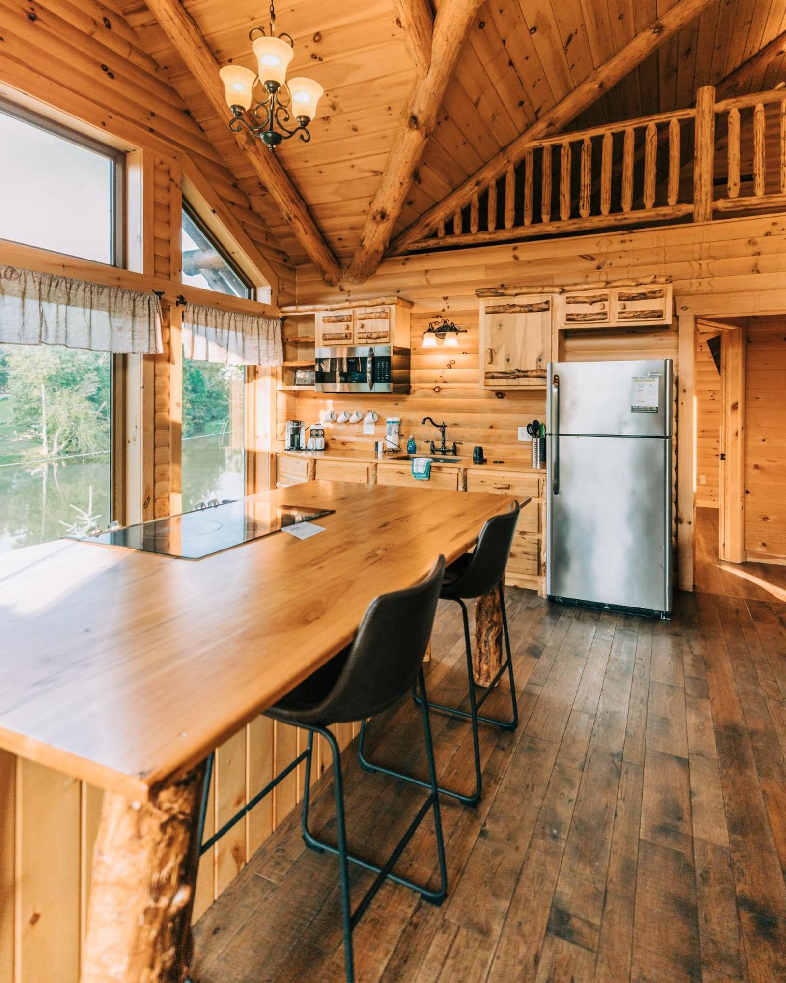 ברלין Water Lily Cabin By Amish Country Lodging מראה חיצוני תמונה